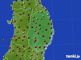 岩手県のアメダス実況(日照時間)(2017年05月31日)