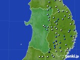 2017年06月01日の秋田県のアメダス(降水量)