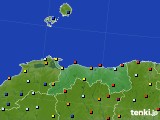 2017年06月01日の鳥取県のアメダス(日照時間)