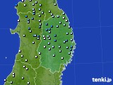 岩手県のアメダス実況(降水量)(2017年06月02日)