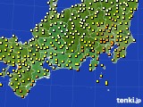 2017年06月02日の東海地方のアメダス(気温)