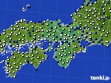 近畿地方のアメダス実況(風向・風速)(2017年06月02日)