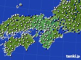 2017年06月03日の近畿地方のアメダス(風向・風速)