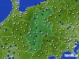 長野県のアメダス実況(風向・風速)(2017年06月03日)