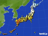 2017年06月04日のアメダス(気温)