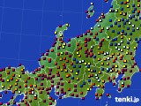 北陸地方のアメダス実況(日照時間)(2017年06月05日)
