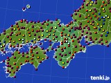 2017年06月05日の近畿地方のアメダス(日照時間)