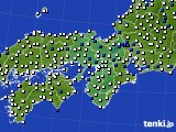 近畿地方のアメダス実況(風向・風速)(2017年06月05日)