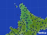 道北のアメダス実況(日照時間)(2017年06月08日)