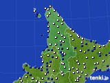 道北のアメダス実況(風向・風速)(2017年06月08日)