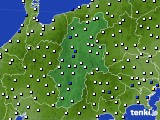 2017年06月08日の長野県のアメダス(風向・風速)