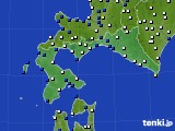 道南のアメダス実況(風向・風速)(2017年06月08日)