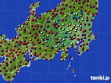 関東・甲信地方のアメダス実況(日照時間)(2017年06月09日)