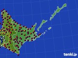 道東のアメダス実況(日照時間)(2017年06月09日)