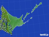 道東のアメダス実況(降水量)(2017年06月10日)