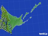 2017年06月10日の道東のアメダス(降水量)