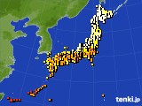 2017年06月10日のアメダス(気温)