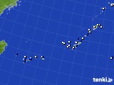 沖縄地方のアメダス実況(風向・風速)(2017年06月10日)