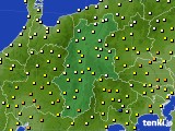 長野県のアメダス実況(気温)(2017年06月12日)