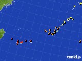 沖縄地方のアメダス実況(気温)(2017年06月13日)