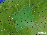 群馬県のアメダス実況(日照時間)(2017年06月14日)