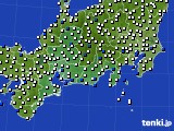 東海地方のアメダス実況(風向・風速)(2017年06月15日)