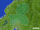 岐阜県のアメダス実況(風向・風速)(2017年06月15日)