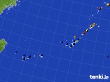 沖縄地方のアメダス実況(日照時間)(2017年06月18日)