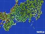 東海地方のアメダス実況(日照時間)(2017年06月18日)