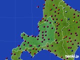 道央のアメダス実況(日照時間)(2017年06月18日)