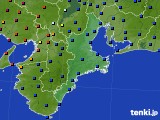 三重県のアメダス実況(日照時間)(2017年06月18日)