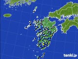 九州地方のアメダス実況(降水量)(2017年06月20日)