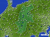 2017年06月20日の長野県のアメダス(風向・風速)