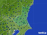 茨城県のアメダス実況(降水量)(2017年06月21日)