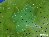 群馬県のアメダス実況(降水量)(2017年06月21日)