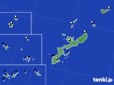沖縄県のアメダス実況(風向・風速)(2017年06月21日)