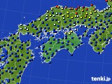 2017年06月22日の四国地方のアメダス(日照時間)