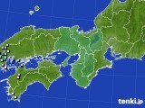 近畿地方のアメダス実況(降水量)(2017年06月24日)