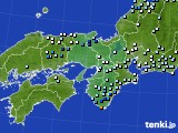 2017年06月25日の近畿地方のアメダス(降水量)