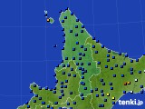 道北のアメダス実況(日照時間)(2017年06月25日)