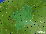 群馬県のアメダス実況(日照時間)(2017年06月26日)