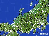 2017年06月26日の北陸地方のアメダス(風向・風速)