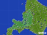 道央のアメダス実況(風向・風速)(2017年06月26日)