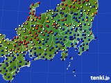 関東・甲信地方のアメダス実況(日照時間)(2017年06月27日)