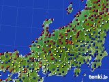 北陸地方のアメダス実況(日照時間)(2017年06月28日)