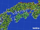 四国地方のアメダス実況(日照時間)(2017年06月28日)