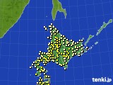 2017年06月28日の北海道地方のアメダス(気温)