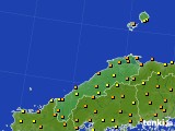 島根県のアメダス実況(気温)(2017年06月28日)