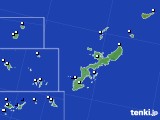 沖縄県のアメダス実況(風向・風速)(2017年06月28日)