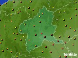 2017年06月29日の群馬県のアメダス(気温)